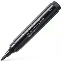 Faber-Castell Filzstifte Pitt Artist Pinsel Schwarz (4 Stücke)