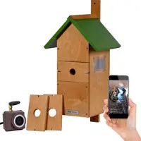 Dobar Nistkasten Spitzdach «Karsten» inkl. Kamera und App