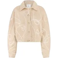 NUKUS Damen Jacken Milou Jacket - Beige - Größe XL