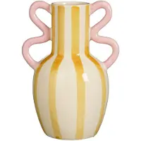 Mica Vase ¦ orange ¦ Keramik ¦ Maße (cm): B: 20,5 H: 28,5 T: 16.0