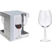 Kärkkäinen Weinglas Set - Gläser 58cl 4 Stück für Rotwein, transparentes Glas