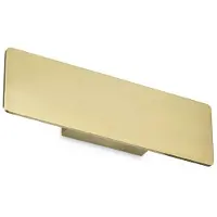 Ideal Lux Moderne Zig Zag Metall Messing Led Wandleuchte 12,5W 3000K Warmes Licht
