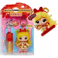 Mga Entertainment Yummiland Lip Gloss Doll- Licensed Sweets- Haribo Goldbears, Mini-Puppe, Weiblich, 4 Jahr(e), Junge/Mädchen, 100 mm, Mehrfarbig