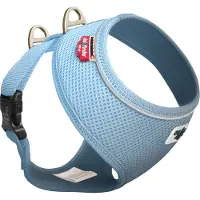 Curli Basic Geschirr Air-Mesh skyblue, Größe: S / Gewicht: 3-5 kg