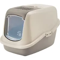 Savic Nestor Happy Planet - Katzentoilette - Recycled - Grau - 56x39x39 cm