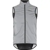 Craft Adv Essence Lumen Wind Weste Grau M Herren Grau M
