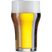 Arcoroc Nonic Bierglas gehärtet Cl 34 H 12,8 Ø Cm 7 Packung mit 48