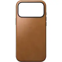 Nomad Apple iPhone 17 Pro Max Hülle - Echtes Leder - - Backcover/Hard Case - Hellbraun
