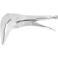 Format Winkel-Gripzange mit langen schmalen Backen und Drahtschneider 175mm