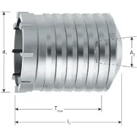 Rotec Trapano a Percussione Nucleo Conico