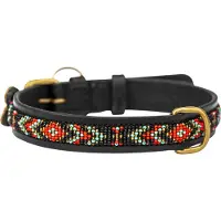 Kampuni Hundehalsbånd Skinny Terese rød medium, 53x2,1 cm