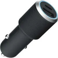Force Power Lite FPLICAC2AC37WPDRB, Auto, Zigarettenanzünder, Schwarz