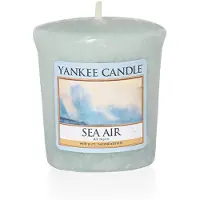 Yankee candle Meerluft Votivkerze, Wachs, Blau 10x10x8 g