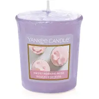Yankee candle Klassische Votivkerze Süße Morgenrose 10x10x8 g Lampe
