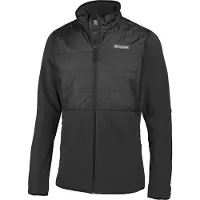 Columbia Basin Butte Ii Fleece Mit Durchgehendem Reißverschluss Schwarz 2XL Herren Schwarz 2XL
