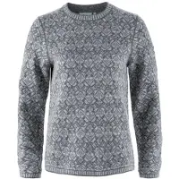 Fjällräven Pullover Snow Round Neck Sweater Damen Grey-S