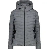 CMP Wattierte Damen Jacke mit Kapuze grau 38