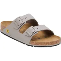 Birkenstock ESD-Sandale Arizona Pro, gunmetal, Größe 48, normal (pantoletten)