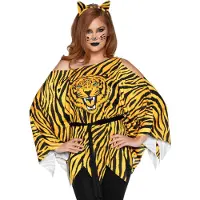 Leg avenue Tiger Poncho-Shirt