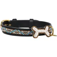 Kampuni Hundehalsbånd Skinny Kabaka sky large, 61x2,1 cm