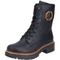 Rieker Schnürstiefelette "Stiefelette Lederimitat"