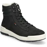 Rieker Evolution Herren High Sneaker/ Winterboots Schwarz Leder - wasserfest Größe: 43