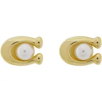 Coach Ohrringe 37341922 Goldfarben