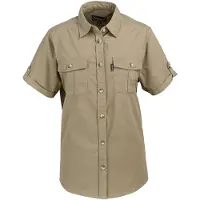 Pinewood Safari Short Sleeve Women Shirt sandstone (231) S