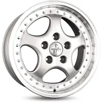 KESKIN 18 Zoll KESKIN KT2 5x130 ET52 Alufelgen SILVER LIP POLISH