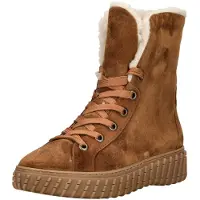 Paul green Schnürstiefelette "Stiefelette Veloursleder"