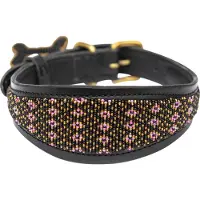 Kampuni Hundehalsbånd Lucher Faraja pink large, 61x6,5 cm
