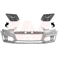 VAN WEZEL Stoßstange Stoßfänger für AUDI A4 B9 Avant (8W5, 8WD) Grundiert 0346572