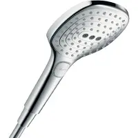 Hansgrohe Handbraus.RAINDANCE SELECT E120 3JET ECO 26521000 Brausekopf 120mm, verchromt.