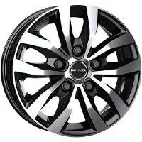 Mak 17 Zoll Alufelge load 5 3 17"x7" 5x160 PCD ET55 65.1mm Felge Schwarz