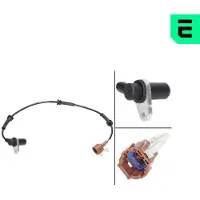 OPTIMAL ABS Sensor Raddrehzahl Hinten Links für NISSAN X-TRAIL (T30) 06-S387