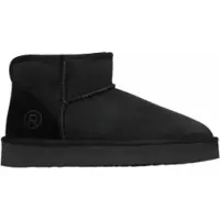 Rohde Hausschuhe Genova 7084 Damen Black-Schuhgröße 37