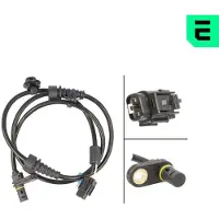 OPTIMAL ABS Sensor Raddrehzahl Hinten Links für FIAT Sedici (FY) 06-S520