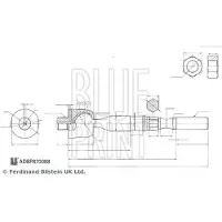 Blue Print Axialgelenk, Spurstange ADBP870088
