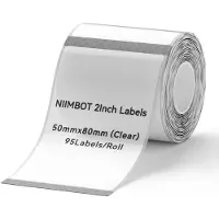 Niimbot Transparent 95 St. A2G88318401 Preis-Etiketten, Namens-Etiketten