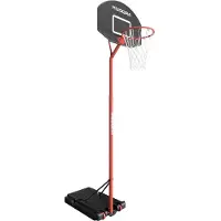 Hudora HDO Start Basketballständer 260, red 71642