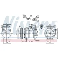 Nissens Klimakompressor 890688