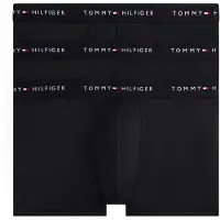Tommy Hilfiger 3-pack Signature Trunks Black Größe: S | Unterhosen Outlet | Herren | Schwarz