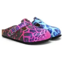 Calceo Damen Clogs WCAL5420 mit Leopardenmuster 36