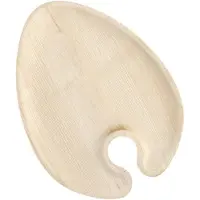 Papstar 25 Cater Plates Palmblatt "pure" oval 1,3 cm x 18 cm x 23,5 cm