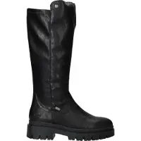 Rieker Damen Hochschaftstiefel mit RiekerTEX-Technologie Z9490, Größe:39 EU, Farbe:Schwarz