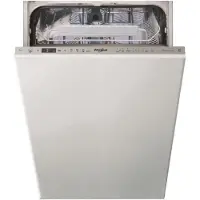 Whirlpool WSIO 3T223 PCE X, Voll integriert, Single (45 cm breit), Edelstahl, Tasten, 1,3 m, 1,55 m