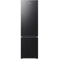 Samsung 385 ℓ Kühl-/Gefrierkombination mit Metal Cooling und AI Energy Mode, 390 l, NoFrost-Funktion (Kühleinheit), 8 kg/24h, C, Fresh Zone Fach, Schwarz