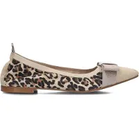 Stefano lauran Damen Ballerinas Ivonne - Beige - Größe 37