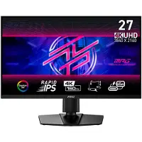 MSI MPG 274URFDE QD, 68,6 cm (27"), 3840 x 2160 Pixel, 4K Ultra HD, LCD, 0,5 ms, Schwarz