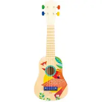Janod Ukulele Musikalisches Spielzeug Gelb Gelb One Size